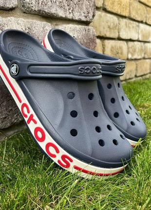 Crocs bayaband clog navy сині крокси сабо crocs bayaband clog crocs crocs