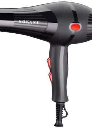 Фен для волос с концентратором sokany sk-3210 2600 вт