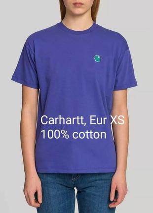 Женская футболка carhartt из хлопка