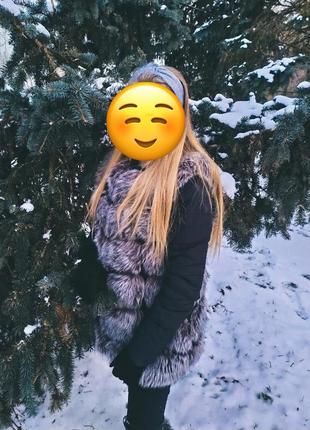 Жилетка з еко хутра