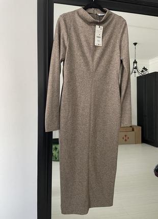Zara сукня шерсть9 фото