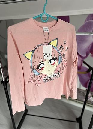 Реглан кофта zara 13-14 лет