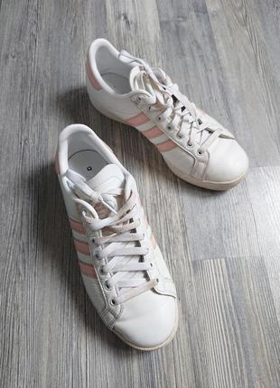 Кожаные кеды adidas оригинал кроссовки р.40