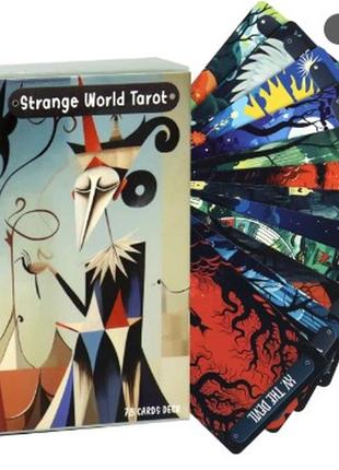Таро незвичайного світу гадальні карти strange world tarot колода гад
альних карт