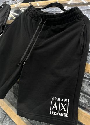 Чоловічий костюм футболка шорти armani exchange4 фото