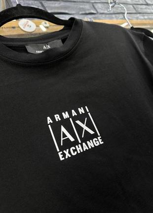 Чоловічий костюм футболка шорти armani exchange2 фото