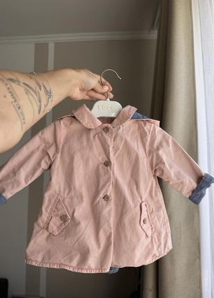 Стильний тренч плащ на дівчинку