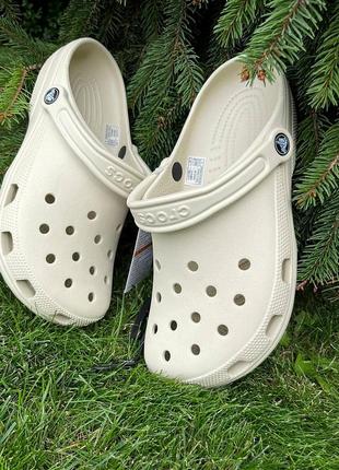 Crocs classic clog bone крокси сабо унісекс crocs classic clog crocs crocs crocs