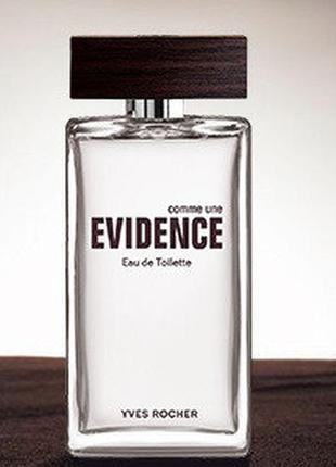 Туалетная вода comme une evidence homme  100мл