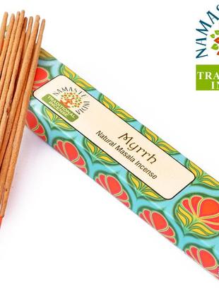 Namaste india myrrh 15 грамм мирт bm