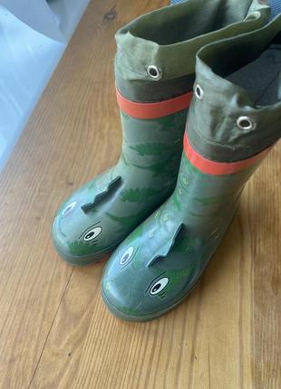 Резиновые сапоги утепленные