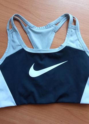 Женский спортивний топ nike swoosh logo bra2 фото