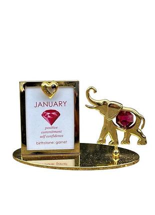 Статуетка сваровскі рамка слоник s31