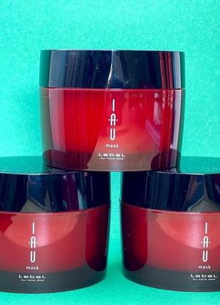 Концентрированная аромамаска для интенсивного восстановления lebel iau mask