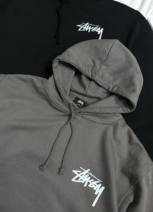 Худи stussy fuzzy-dice logo 6