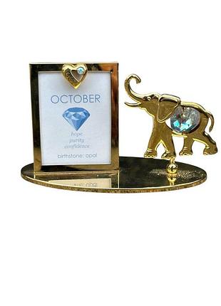 Статуетка сваровські рамка слоник s4