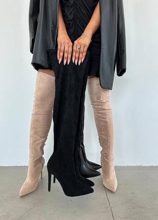 Ботфорти на каблуці