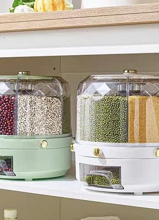 Великий диспенсер/контейнер для круп