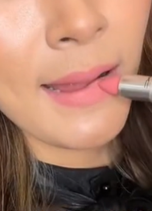 Помада mac powder kiss lipstick slush now