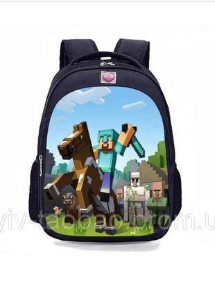 Рюкзак minecraft майнкрафт з принтом