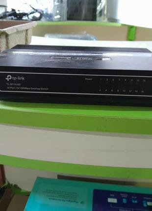 Комутатор tp-link tl-sf1016d