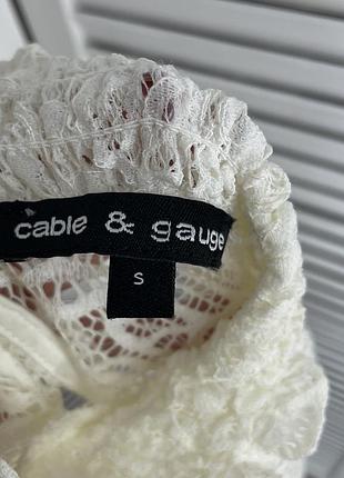 Ажурная блузка блуза кружево