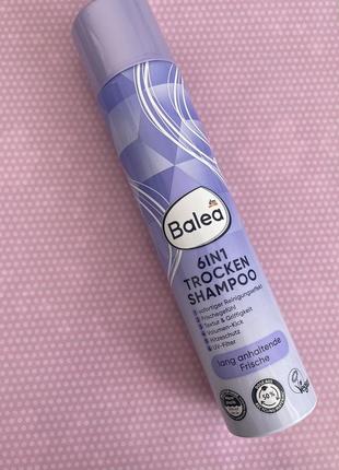 Сухой шампунь balea 6in1 trocken shampoo / сухой шампунь для волос / сухой шампунь для всех типов волос