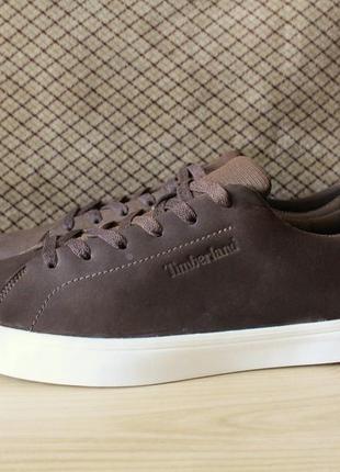 Кеди timberland vulc leather oxford a1z98 оригінал натуральний нубук нові розмір 43 см 27 коричневі