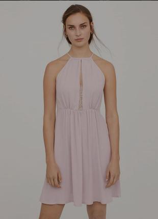 Платье шифоновое h&m