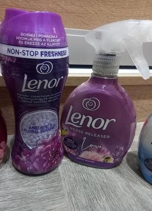 Ополіскувач для прання білизни в гранулах lenor, 210 г,