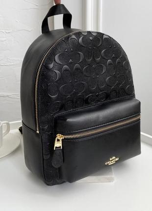 Рюкзак в стилі coach black