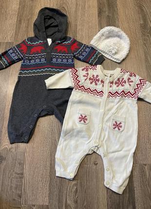 Комбінезони  осінні , чоловічки h&m, сліпи