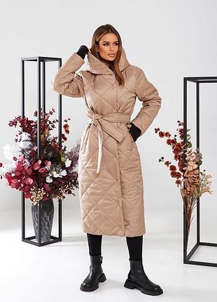 Тепле зимове пальто