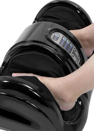 Универсальный массажер для ног foot massager, електрический массажер для ступней ног, черный