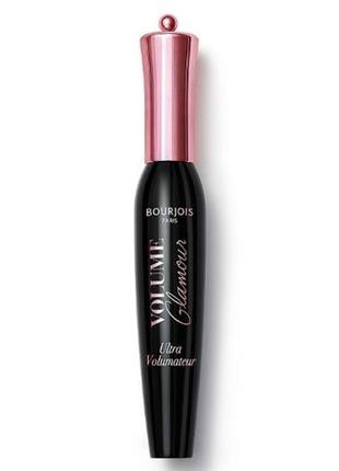 Туш для вій bourjois volume glamour ultra volumateur black, 12 мл