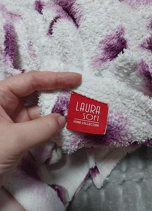 Покрывало махровую простынь плед laura soft 200 на 240 см возможен обмен обзора