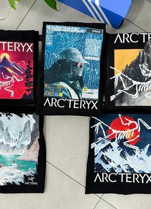 Стильные футболки arcteryx gorpcore [big logo]
