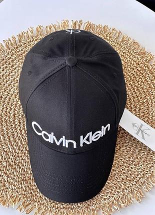 Бейсболка calvin klein унисекс регулируется застёжкой 100% котон8 фото