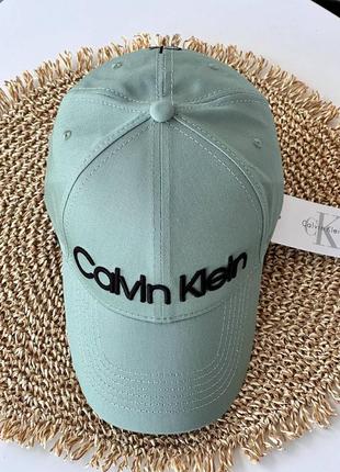 Бейсболка calvin klein унисекс регулируется застёжкой 100% котон7 фото