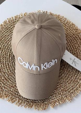 Бейсболка calvin klein унисекс регулируется застёжкой 100% котон4 фото