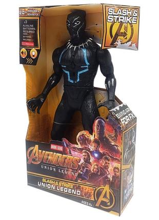 Фігурка героя «black panther» go-818-01 (black panther 30 см звук, найкраща ціна