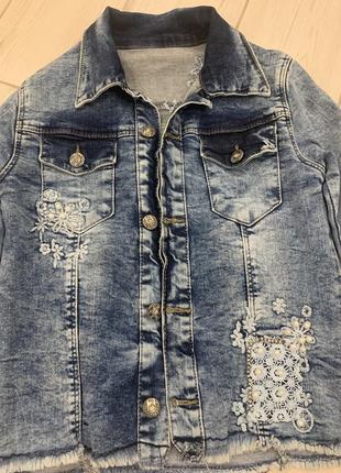 Джинсовий піджак