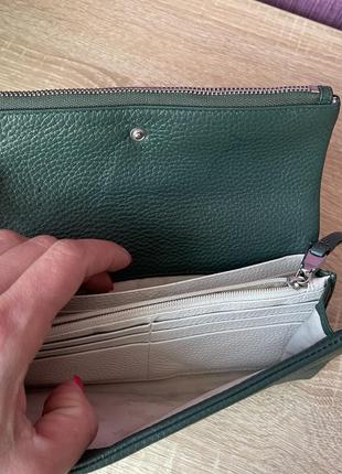 Жіночий гаманець з натуральної шкіри5 фото
