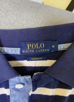 Футболка поло polo ralph lauren оригінал кастом фіт3 фото