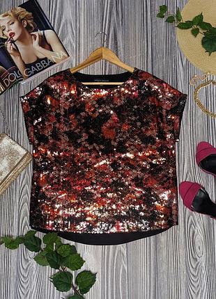 Вільна блискуча блуза в паєтках dorothy perkins #3749