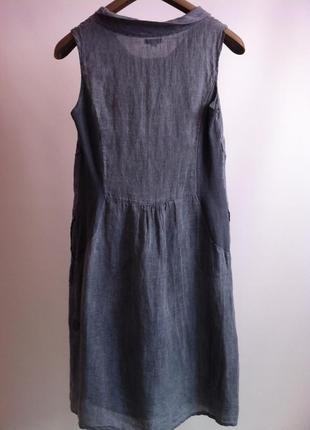 Лляна міді сукня lina tomein5 фото