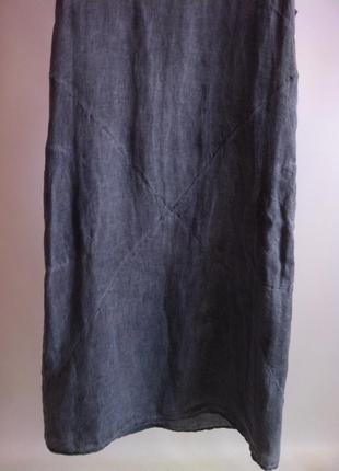 Лляна міді сукня lina tomein4 фото