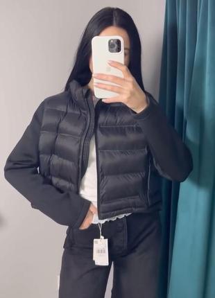 Куртка zara стьогана трендова оригінал іспанія