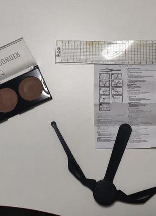 Приборы для самостоятельного создания бровей одной лоткой