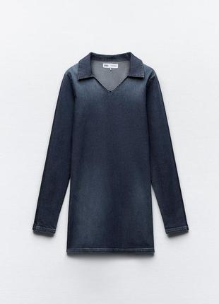 Женская джинсовая туника zara